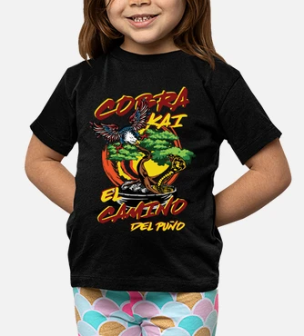 Camisetas cobra kai niños sale