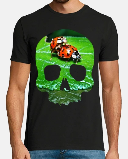 Tee-shirt coccinelles crâne