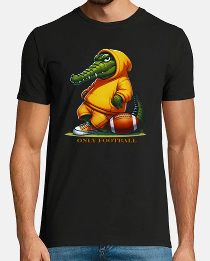 T-shirt coccodrillo calcio americano