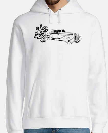 Sudadera coche de época negro