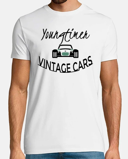 Camiseta coches antiguos de youngtimer