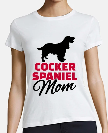 T-shirt cocker spaniel mamma