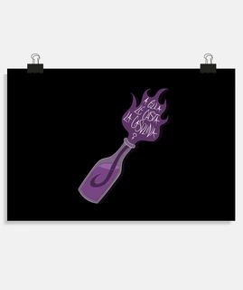 cocktail molotov femminista - poster