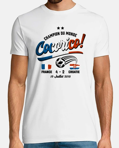 Tee-shirt Cocorico Coupe du Monde 2018