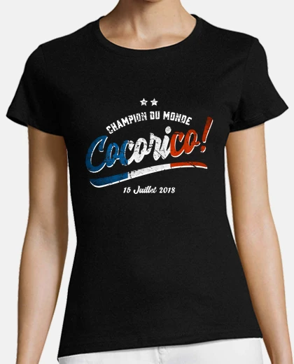 Tee-shirt Cocorico Coupe du Monde 2018