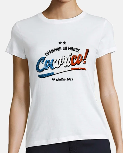 Tee-shirt Cocorico Coupe du Monde 2018