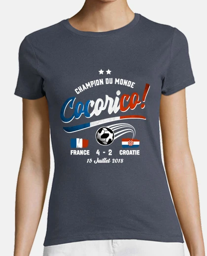 Tee-shirt Cocorico Coupe du Monde 2018