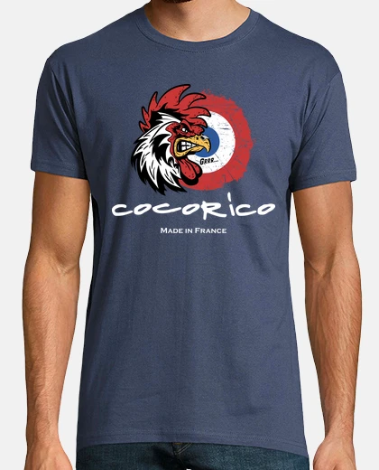 Tee-shirt Cocorico Made in France Le coq français