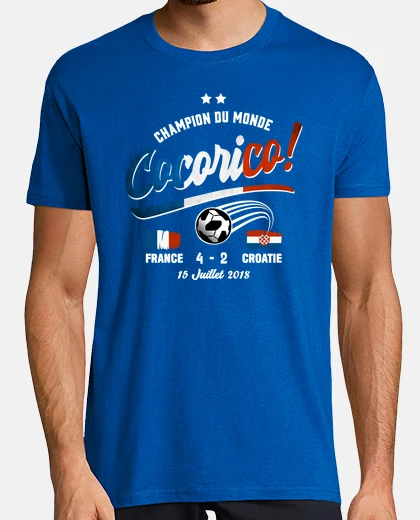 T-shirt cocorico world cup 2018