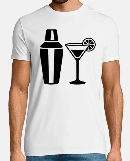 Camiseta cóctel camarero