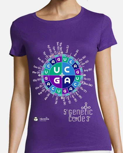 Tee-shirt cod génétique e