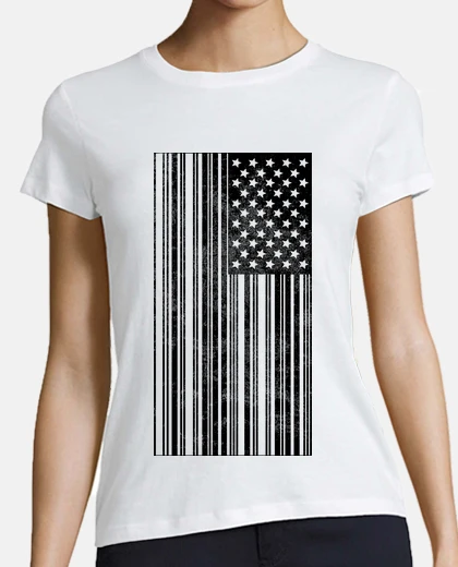 Tee-shirt code - barres USA
