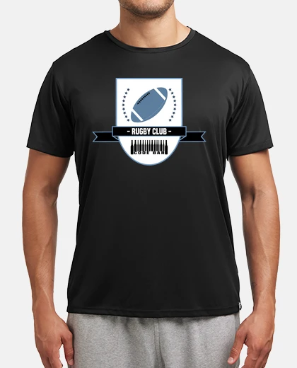 Tee-shirt Code Bar Rugby club