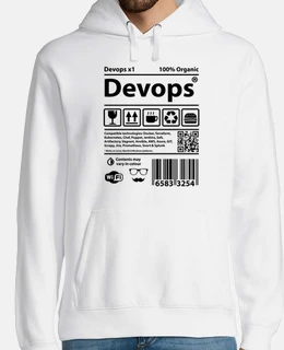 code barre devops nero