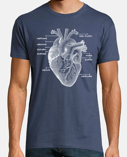 Tee-shirt coeur astro