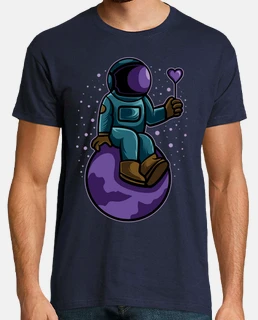 coeur astronaute mars terre lune soleil