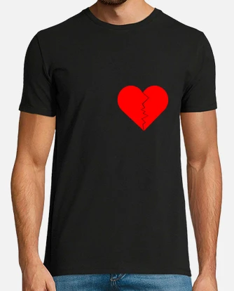 Tee shirt coeur bris tostadora