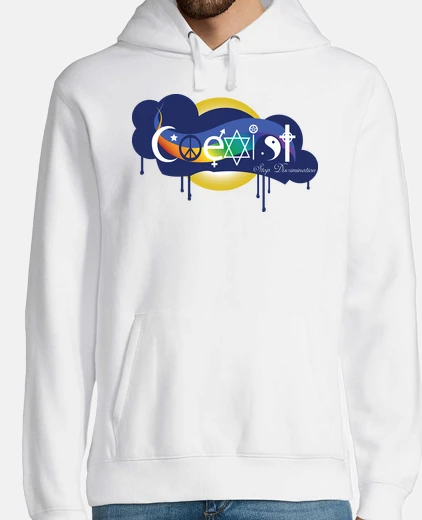 Sudadera Coexist - Stop Discrimination