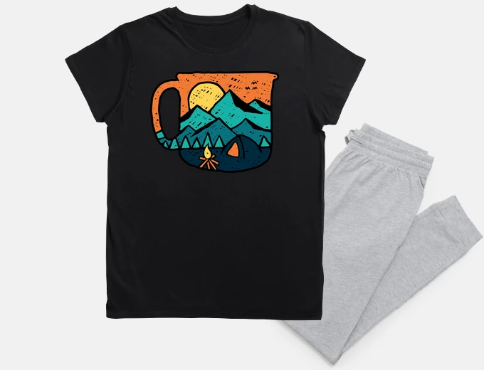 Pyjama coffee and adventure