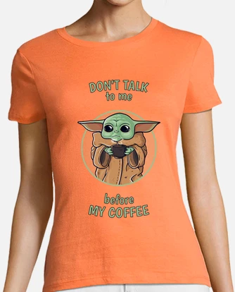 Camiseta baby yoda mujer hotsell