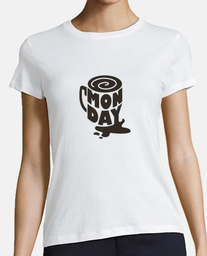 Tee-shirt coffee du lundi - femme