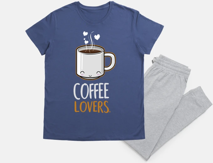 Pyjama coffee lovers