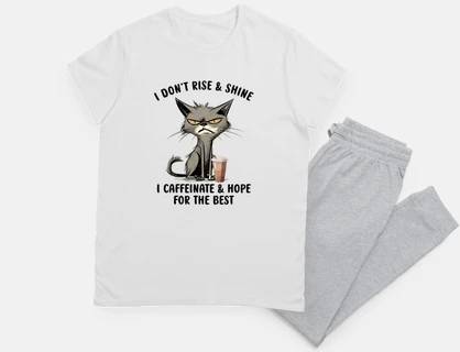 Coffee cat Funny Cat Quote