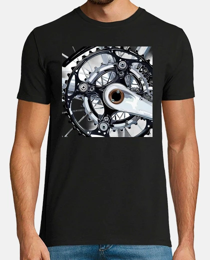 T-shirt cog bike chain