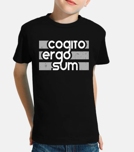 Vêtements cogito ergo sum