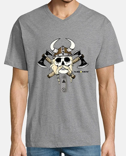 Tee-shirt col v viking