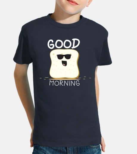 Abbigliamento colazione di pane carino