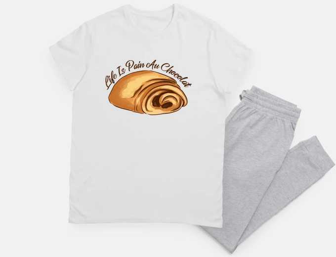 Pigiama colazione francese, pasticceria francese e sonno notturno