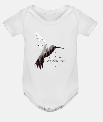Abbigliamento colibrì colibrì uccello body tutina bebè