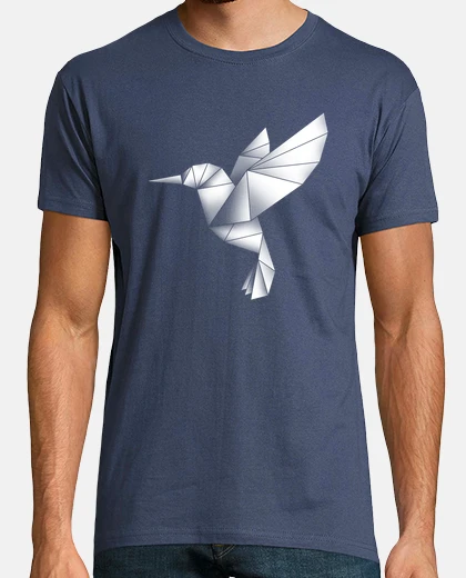 Camiseta Colibrí origami H