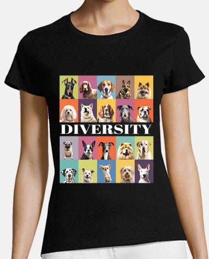 T-shirt collage dogs pets animals