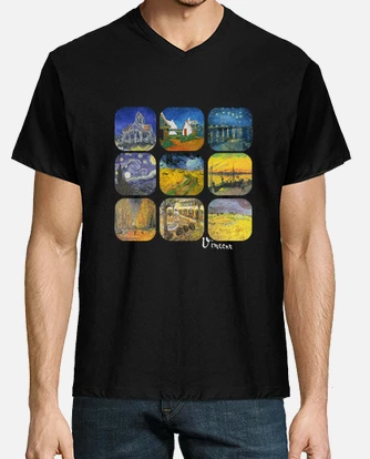 van gogh paintings shirt