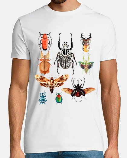 Tee-shirt collection d39insectes vintage