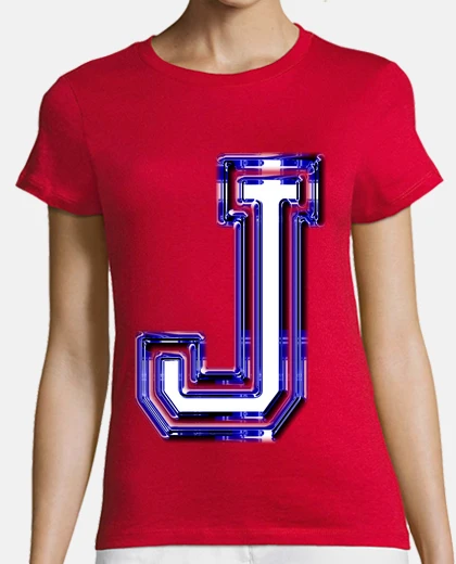 Tee-shirt collège bleu j