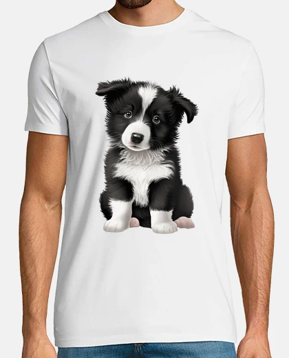 T-shirt collie di confine 1