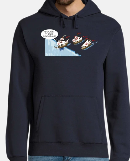 Sudadera Colon y sus teorias