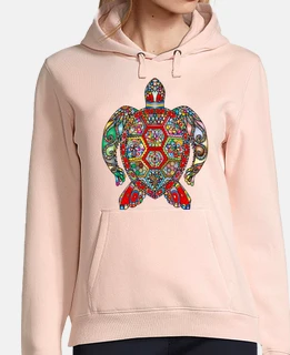 colorato boho tartaruga moda multicolor arti