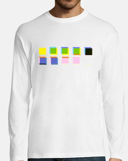 T-shirt colorcub sequenziali