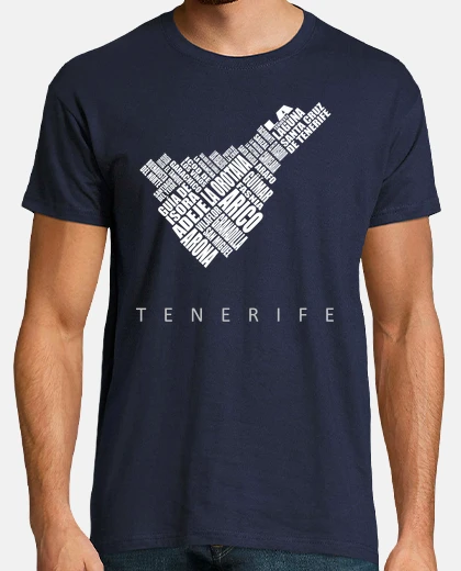 T-shirt colore di tenerife