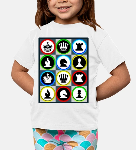 Kids colored chess