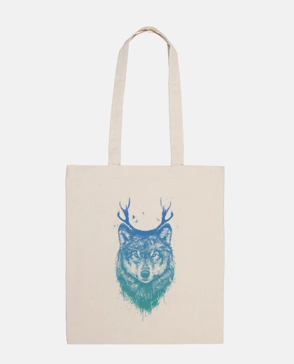 Bag colored wolf deer