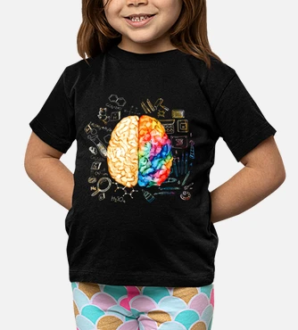 Colorful Brain Science And Art T-Shirt Colorful Brain Science And Art T-Shirt
