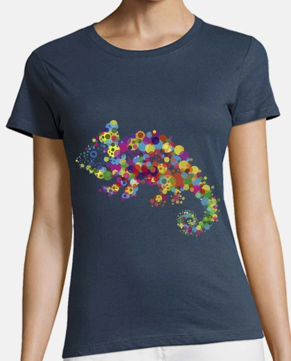 T-shirt colorful chameleon