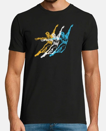 T-shirt colorful dancers