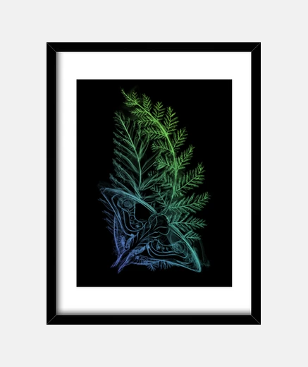 Quadro colori del tatuaggio farfalla fumosa
