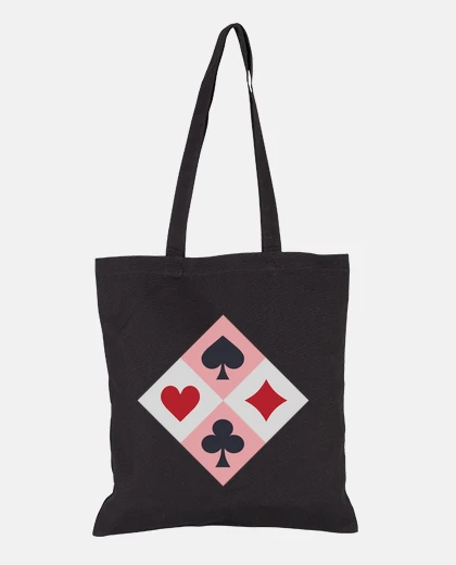 Borsa colori delle carte da gioco vintage